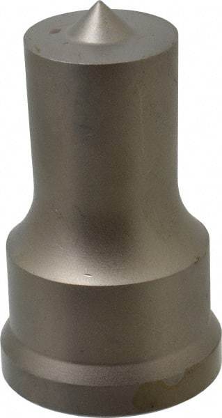 Cleveland Steel Tool - 1-1/8 Inch Diameter Round Ironworker Punch - 1-17/32 Inch Body Diameter, 1-11/16 Inch Head Diameter, 2-11/16 Inch Overall Length - All Tool & Supply