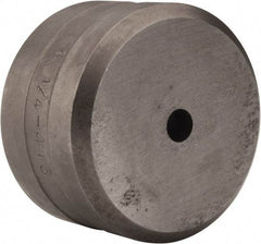 Cleveland Steel Tool - 1/4 Inch Diameter Round Ironworker Die - 1-13/16 Inch Head Diameter, 1-1/8 Inch Head Height - All Tool & Supply