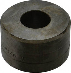 Cleveland Steel Tool - 9/16 Inch Diameter Round Ironworker Die - 1-13/16 Inch Head Diameter, 1-1/8 Inch Head Height - All Tool & Supply