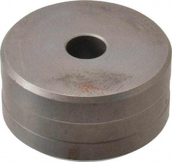 Cleveland Steel Tool - 3/8 Inch Diameter Round Ironworker Die - 2 Inch Head Diameter, 1 Inch Head Height - All Tool & Supply