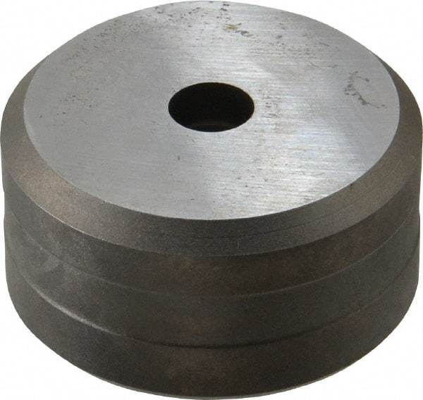 Cleveland Steel Tool - 13/32 Inch Diameter Round Ironworker Die - 2 Inch Head Diameter, 1 Inch Head Height - All Tool & Supply