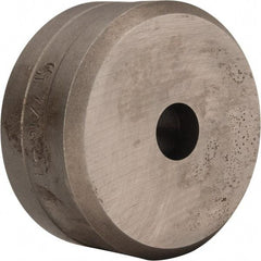 Cleveland Steel Tool - 7/16 Inch Diameter Round Ironworker Die - 2 Inch Head Diameter, 1 Inch Head Height - All Tool & Supply