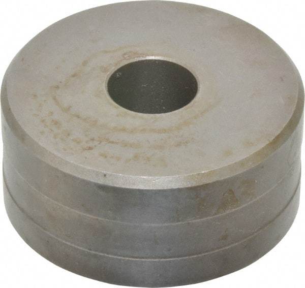 Cleveland Steel Tool - 15/32 Inch Diameter Round Ironworker Die - 2 Inch Head Diameter, 1 Inch Head Height - All Tool & Supply