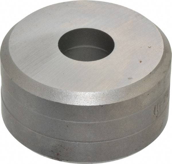 Cleveland Steel Tool - 21/32 Inch Diameter Round Ironworker Die - 2 Inch Head Diameter, 1 Inch Head Height - All Tool & Supply