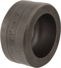 Cleveland Steel Tool - 1 Inch Diameter Round Ironworker Die - 2 Inch Head Diameter, 1 Inch Head Height - All Tool & Supply