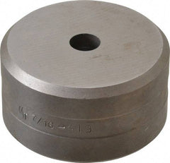 Cleveland Steel Tool - 7/16 Inch Diameter Round Ironworker Die - 2-3/8 Inch Head Diameter, 1-1/4 Inch Head Height - All Tool & Supply