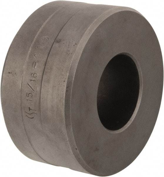 Cleveland Steel Tool - 15/16 Inch Diameter Round Ironworker Die - 2-3/8 Inch Head Diameter, 1-1/4 Inch Head Height - All Tool & Supply