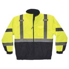 8377 L LIME QUILTED BOMBER JACKET - All Tool & Supply