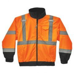 8379 L ORANGE LINED BOMBER JACKET - All Tool & Supply