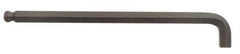 Bondhus - 5mm Hex, Short Arm, Ball End Hex Key - 4-29/32" OAL, Protanium High Torque Steel, Metric System of Measurement - All Tool & Supply