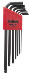 Bondhus - 7 Piece T-Handle Ball End Hex Key Set - All Tool & Supply