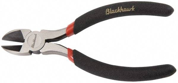 Blackhawk by Proto - 6-1/2" OAL, 10 AWG Capacity, Diagonal Cutter - 13/16" Jaw Length x 7/8" Jaw Width, Cushion Grip Handle - All Tool & Supply