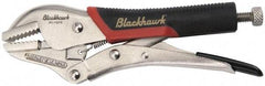 Blackhawk by Proto - 7-5/16" OAL Flat Jaw Locking Pliers - 1-25/32" Jaw Width, 5/8" Jaw Depth, Standard Handle - All Tool & Supply