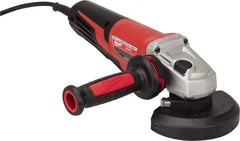 Milwaukee Tool - 5" Wheel Diam, 11,000 RPM, Corded Angle & Disc Grinder - 5/8-11 Spindle, 120 Volts, 13 Amps - All Tool & Supply