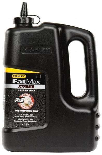 Stanley - 5 Lb Container Chalk Refill - Black - All Tool & Supply