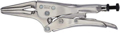 Proto - 6-7/8" OAL Long Nose Serrated Jaw Locking Pliers - 5/16" Jaw Width, 1-31/32" Jaw Depth - All Tool & Supply