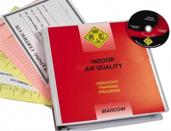 Marcom - Indoor Air Quality, Multimedia Training Kit - 13 Minute Run Time DVD, English and Spanish - All Tool & Supply