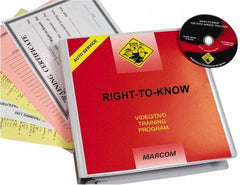 Marcom - Right to Know for Auto Service Facilities, Multimedia Training Kit - 21 Minute Run Time DVD, English and Spanish - All Tool & Supply