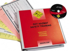 Marcom - DOT HazMat Safety, Multimedia Training Kit - 18 Minute Run Time DVD, English and Spanish - All Tool & Supply