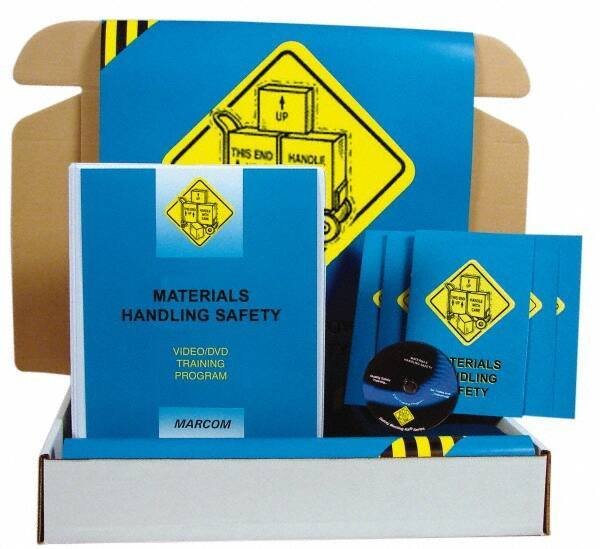 Marcom - Materials Handling Safety, Multimedia Training Kit - 14 Minute Run Time DVD, English and Spanish - All Tool & Supply