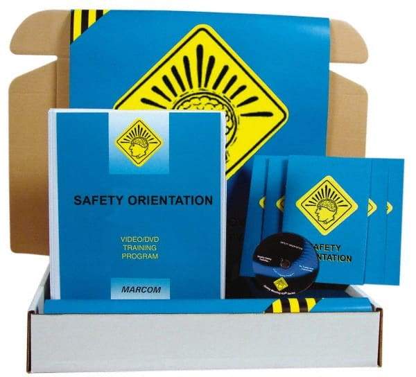 Marcom - Safety Orientation, Multimedia Training Kit - 18 Minute Run Time DVD, English and Spanish - All Tool & Supply