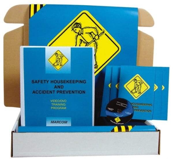 Marcom - Safety Housekeeping and Accident Prevention, Multimedia Training Kit - DVD, English - All Tool & Supply