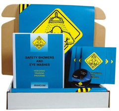 Marcom - Safety Showers and Eye Washes, Multimedia Training Kit - 12 Minute Run Time DVD, English and Spanish - All Tool & Supply