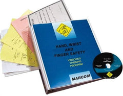 Marcom - Hand, Wrist and Finger Safety, Multimedia Training Kit - 12 Minute Run Time DVD, English and Spanish - All Tool & Supply