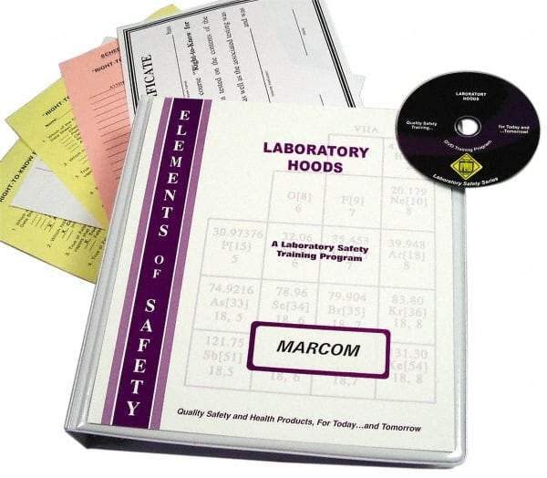 Marcom - Laboratory Hoods, Multimedia Training Kit - DVD, English - All Tool & Supply