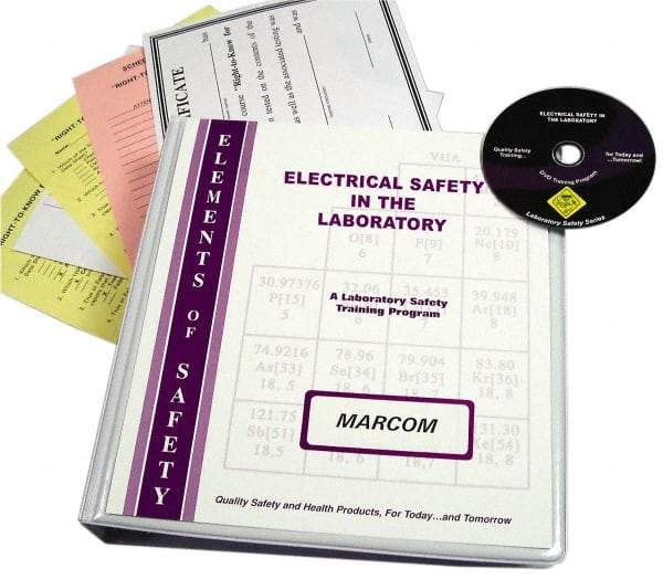 Marcom - Electrical Safety in the Laboratory, Multimedia Training Kit - DVD, English - All Tool & Supply