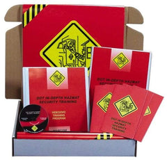 Marcom - DOT In-Depth HazMat Security, Multimedia Training Kit - 16 Minute Run Time DVD, English and Spanish - All Tool & Supply