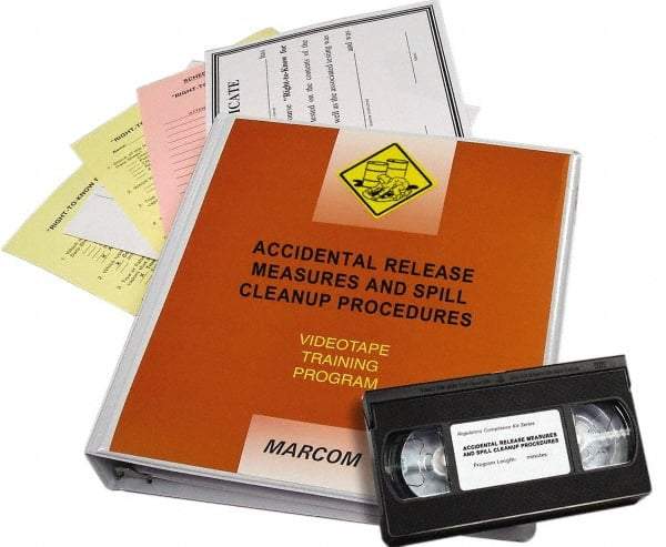 Marcom - Introduction to HAZWOPER Retraining, Multimedia Training Kit - 23 min Run Time DVD, English & Spanish - All Tool & Supply