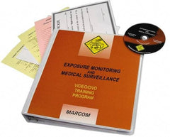 Marcom - Exposure Monitoring & Medical Surveillance, Multimedia Training Kit - 20 min Run Time DVD, English & Spanish - All Tool & Supply