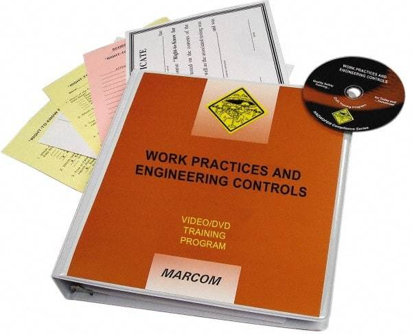 Marcom - Work Practices & Engineering Controls, Multimedia Training Kit - 18 min Run Time DVD, English & Spanish - All Tool & Supply