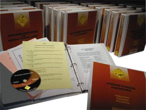 Marcom - All HAZWOPER Series Courses, Multimedia Training Kit - DVD, 23 Courses, English & Spanish - All Tool & Supply