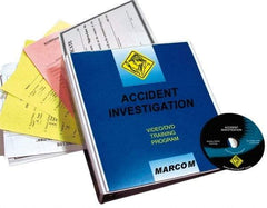 Marcom - Accident Investigation, Multimedia Training Kit - 13 Minute Run Time DVD, English and Spanish - All Tool & Supply