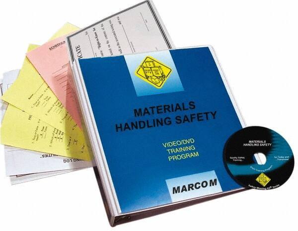 Marcom - Materials Handling Safety, Multimedia Training Kit - 14 Minute Run Time DVD, English and Spanish - All Tool & Supply