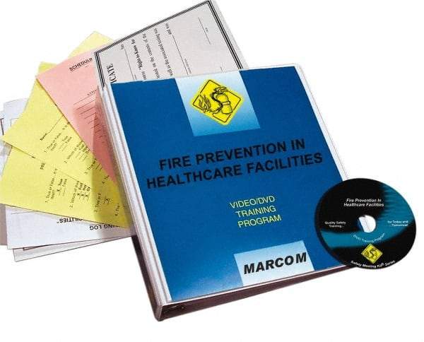 Marcom - Fire Prevention in Healthcare Facilities, Multimedia Training Kit - 19 Minute Run Time DVD, English and Spanish - All Tool & Supply