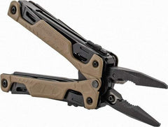 Leatherman - 16 Piece, Multi-Tool Set - Coyote Tan, 6-1/2" OAL, 4-1/2" Closed Length - All Tool & Supply