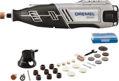 Dremel - Electric Grinder Kits Tool Type: Cordless Variable Speed Rotary Tool Includes: Multi-Purpose Cutting Attachment; (28) Accessories; Micro-Case; Wrench - All Tool & Supply