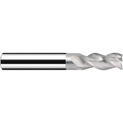 Fraisa - 5/8, 1-1/4" LOC, 5/8" Shank Diam, 4" OAL, 3 Flute Solid Carbide Square End Mill - All Tool & Supply