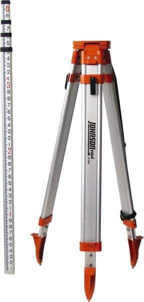 Johnson Level & Tool - Laser Level Tripod - Use With 5/8 Inch, 11 Threaded Laser Levels - All Tool & Supply