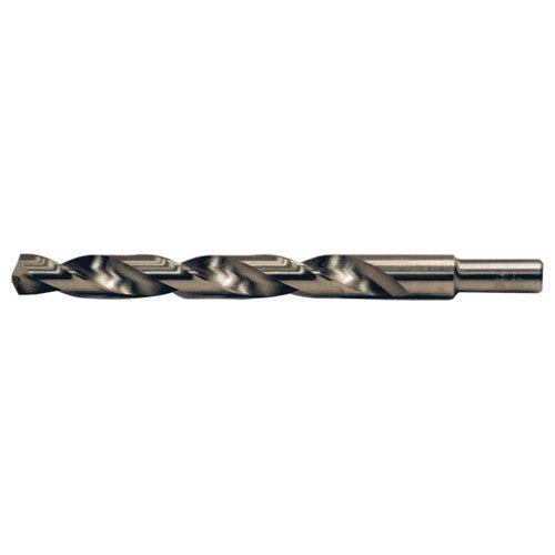 29/64 RHS / RHC HSS-CO 8% (M42) 135 Degree Split Point Cobalt Heavy Duty Jobber Length Drill - Straw / Gold Oxide