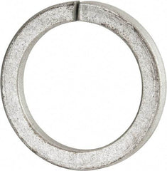 Value Collection - 3", 2.008" ID, 0.458" Thick Split Lock Washer - Grade 8 Spring Steel, Zinc-Plated Finish, 2.008" Min ID, 2.039" Max ID, 4.074" Max OD - All Tool & Supply