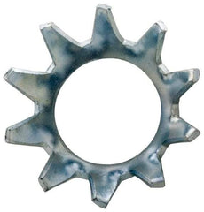 Value Collection - #6 Screw, 0.15" ID, Stainless Steel External Tooth Lock Washer - 0.298" OD, Grade 410 - All Tool & Supply