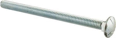 Value Collection - 5/16-18 UNC 4-1/2" Length Under Head, Standard Square Neck, Carriage Bolt - Grade 5 Steel, Zinc-Plated Finish - All Tool & Supply