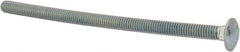 Value Collection - 5/16-18 UNC 6" Length Under Head, Standard Square Neck, Carriage Bolt - Grade 5 Steel, Zinc-Plated Finish - All Tool & Supply