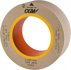 Camel Grinding Wheels - 24" Diam x 12" Hole x 4" Wide Centerless & Cylindrical Grinding Wheel - 80 Grit, Aluminum Oxide, Type 1, Vitrified Bond, No Recess - All Tool & Supply