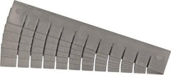 Quantum Storage - 17.4" Wide x 2-1/2" High, Gray Bin Divider - Use with DG93030 - All Tool & Supply