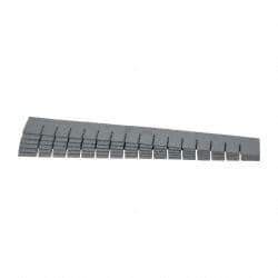 Quantum Storage - 22.4" Wide x 3" High, Gray Bin Divider - Use with DG93030 - All Tool & Supply